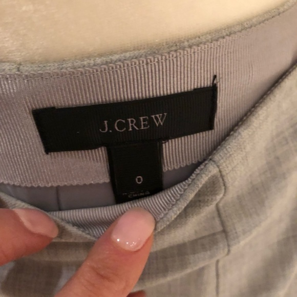 Reduced price! Jcrew grey office suit. - Picture 3 of 6
